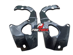 HONDA CB 1000RR (20-24) PRO FIBER CARBON FRAME COVERS (MATT)