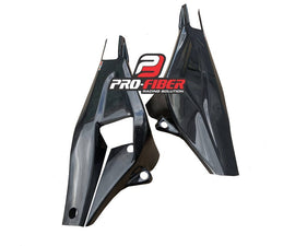BMW S1000 RR (19-22) PRO FIBER CARBON SWINGARM COVERS (MATT)