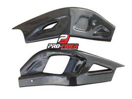 HONDA CB 1000RR (20-24) PRO FIBER CARBON SWINGARM COVERS (MATT)