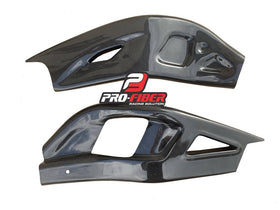 HONDA CB 1000RR (20-24) PRO FIBER CARBON SWINGARM COVERS (GLOSSY)