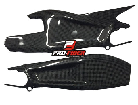 KTM RC-8 (ALL YEARS) PRO FIBER CARBON SWINGARM COVERS (GLOSSY)