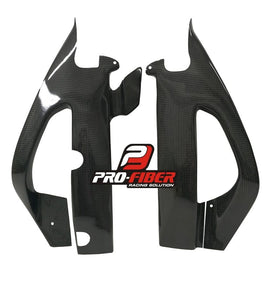SUZUKI GSX-R 1000 (17-24) PRO FIBER CARBON SWINGARM COVERS - PROTECTORS (MATT)