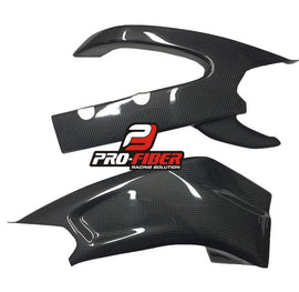 SUZUKI GSX-R 600 / 750 (11-24) PRO FIBER CARBON SWINGARM COVERS (GLOSSY)