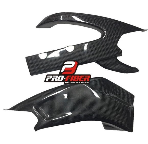 SUZUKI GSX-R 600 / 750 (11-24) PRO FIBER CARBON SWINGARM COVERS (GLOSSY)