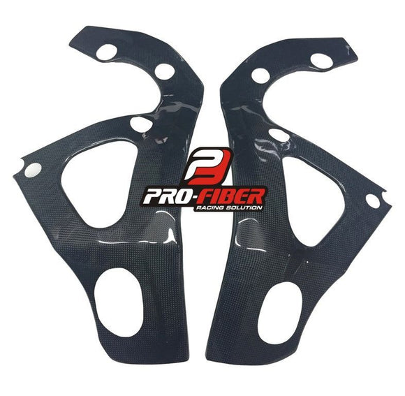SUZUKI GSX-R 600 / 750 (08-10) PRO FIBER CARBON FRAME COVERS (GLOSSY)