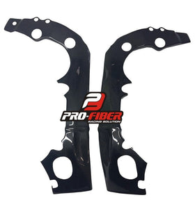 SUZUKI GSX-R 600 / 750 (11-24) PRO FIBER CARBON FRAME COVERS (MATT)