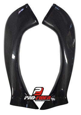 HONDA CB 1000RR (08-11) PRO FIBER CARBON RACE AIR INTAKES (GLOSSY)