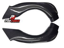 SUZUKI GSX-R 600 / 750 (08-10) PRO FIBER CARBON RACE AIR INTAKES (MATT)