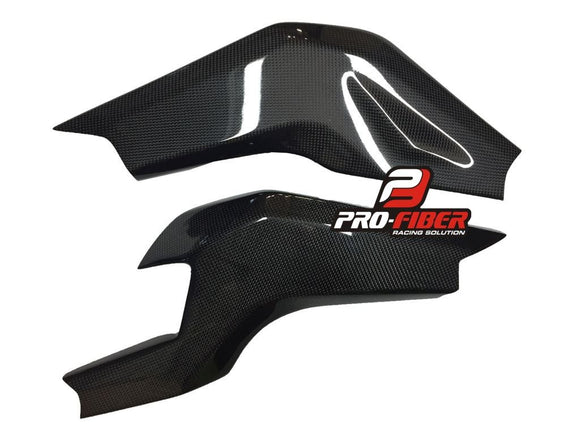 APRILIA RSV 1000 (04-08) PRO FIBER CARBON SWINGARM COVERS (MATT)
