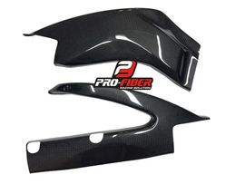 CLEARANCE - SUZUKI GSX-R 1000 (09-16) PRO FIBER SWINGARM COVERS (GLOSSY)