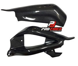 TRIUMPH DAYTON 675 R (13-18) PRO FIBER CARBON SWINGARM COVERS - PROTECTORS (MATT)
