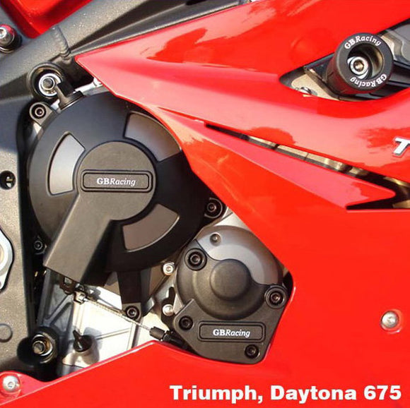 GB Racing Triumph Daytona 675 2006-2010; Street Triple (R) 2007-2010 Stock Motorcycle Protection Bundle