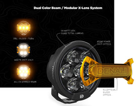 DENALI 2.0 D7 Pro LED Light Pod with Modular X-Lens system - 0