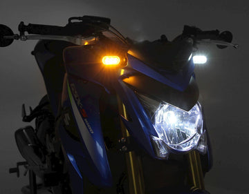 DENALI T3 Front Switchback LED M8 Turn Signals