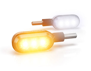 DENALI T3 Front Switchback LED M8 Turn Signals