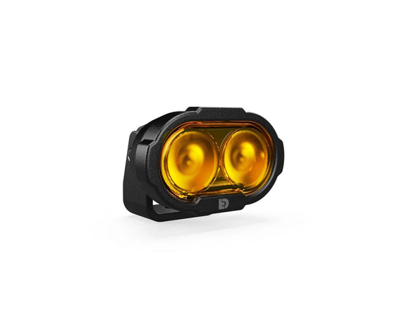 DENALI DL-2 Driving Light w/ DataDim Technology, 2-LED, 60Â° Symetrical Flood Beam