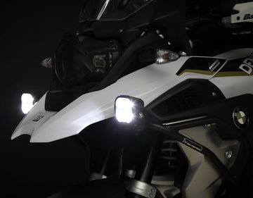 DENALI DL-4 Driving Light w/ DataDim Technology, 4-LED, Elliptical Hybrid Beam