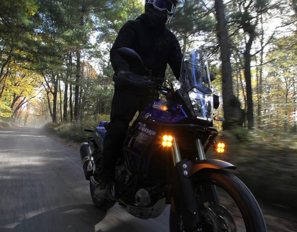 DENALI DL-4 Driving Light w/ DataDim Technology, 4-LED, Elliptical Hybrid Beam