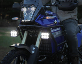 DENALI DL-6 Driving Light w/ DataDim Technology, 6-LED, Elliptical Hybrid Beam