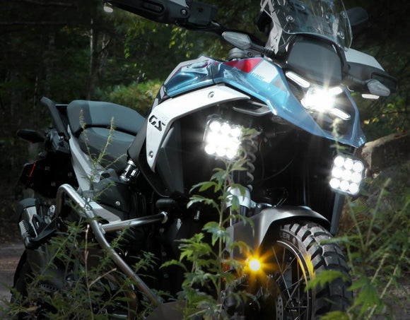 DENALI DL-9 Driving Light w/ DataDim Technology, 9-LED, Elliptical Hybrid Beam