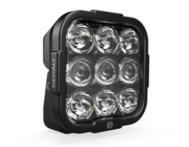 DENALI DL-9 Driving Light w/ DataDim Technology, 9-LED, Elliptical Hybrid Beam