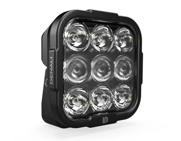 DENALI DL-9 Driving Light w/ DataDim Technology, 9-LED, Elliptical Hybrid Beam