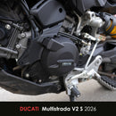 GB Racing Ducati Hypermotard V2 V2 SP 2026; Desert X 2026; Monster & Monster + 2026; Multistrada V2 & V2 S 2025-2026; Streetfighter V2 & V2 S 2025-2026; Panigale V2 & V2 S 2025-2026 Stock Secondary Engine Cover - Alternator/Generator