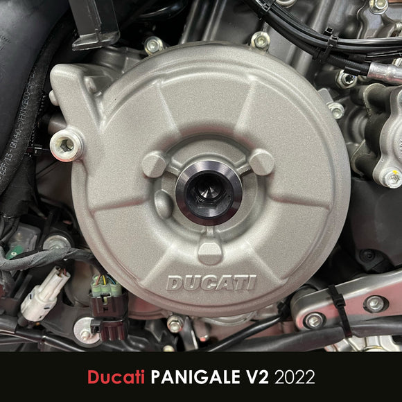 GB Racing Ducati Panigale V2 2020-2024 Stock Secondary Engine Cover - Alternator/Generator
