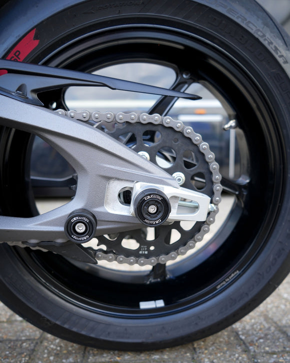 GB Racing Ducati Panigale V4 & V4 S 2025-2026; Streetfighter V4 & V4 S 2025-2026; Panigale V4 R 2026 Spindle Protector - Rear LHS