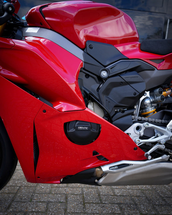 GB Racing Ducati Panigale V4 & V4 S 2025-2026 Stock Secondary Engine Cover Set