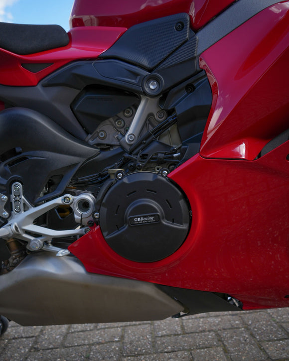 GB Racing Ducati Panigale V4 & V4 S 2025-2026 Stock Secondary Engine Cover Set