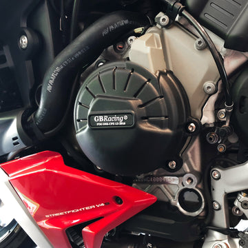 GB Racing Ducati Streetfighter V4 & V4 S 2020-2022 Stock Secondary Engine Cover Set