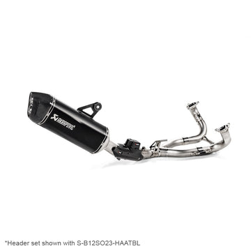 BMW R1250RT - (2019-2024) Akrapovic Complete Titanium Header Set Eliminates Catalytic Converter