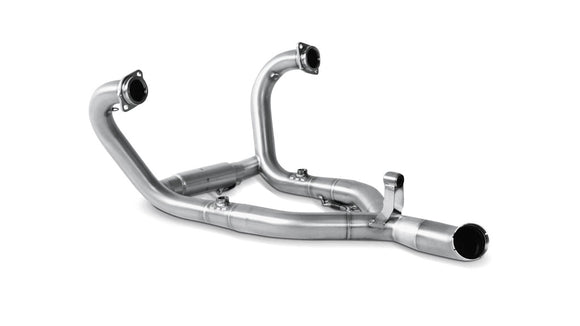 BMW RNineT Racer (1200cc) - (2021-2019) Akrapovic Complete Titanium Header Set Eliminates Cat Converter