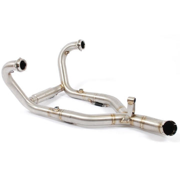 BMW R1200GS - (2010-2012) Akrapovic Complete Stainless Header Set Eliminates Cat Conv. - Can Also Be Used With OE Silencer (Not 30th Anniversary Model)