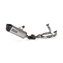 BMW R1250RS - (2019-2024) Akrapovic Complete Stainless Header Set Eliminates Catalytic Converter