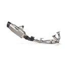 BMW R1250RS - (2019-2024) Akrapovic Complete Stainless Header Set Eliminates Catalytic Converter