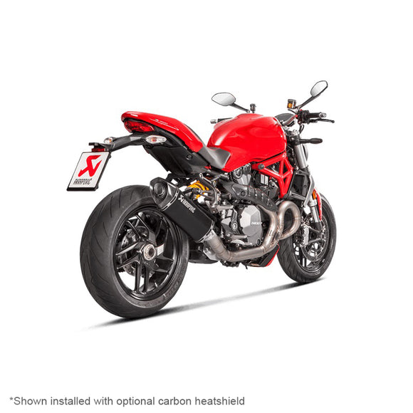 DUCATI Monster 821 - (2017-2017) Akrapovic Optional Titanium Header Set (Eliminates Cat Conv.) Does Not Need Link Pipe