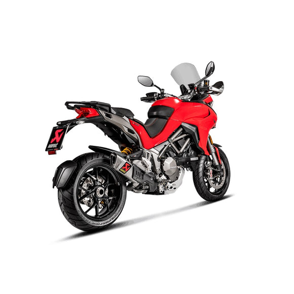 DUCATI Multistrada 1260 / S - (2018-2020) Akrapovic Optional Titanium Header Set (Eliminates Cat Conv.)
