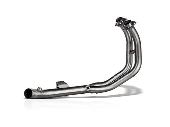 YAMAHA Tenere 700 - (2019-2026) Akrapovic Optional 2-1 Stainless Header Set - Can Be Used With Akrapovic Slip-On Kit To Make A Full System