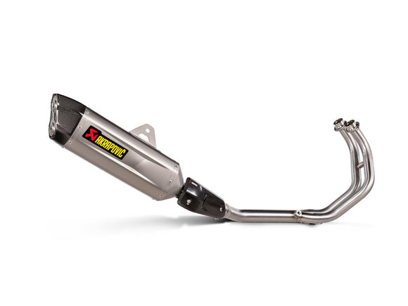 YAMAHA Tenere 700 - (2019-2026) Akrapovic Optional 2-1 Stainless Header Set - Can Be Used With Akrapovic Slip-On Kit To Make A Full System