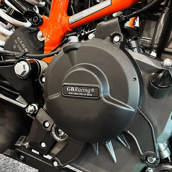 GB Racing KTM 390 Duke 2022-2023; RC 390 2022-2024 Stock Secondary Engine Cover - Clutch/Gearbox