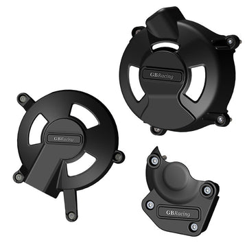 GB Racing Triumph Daytona 675 2006-2010; Street Triple (R) 2007-2010 Stock Secondary Engine Cover Set