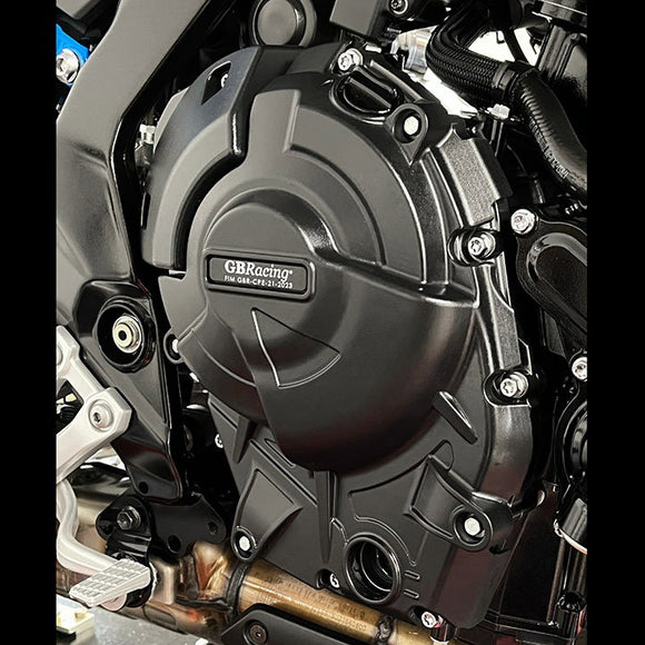 GB Racing Suzuki GSX-8S M3-M4-M5-M6 & GSX-8TT M6; V-Strom 800DE 2023-2026; GSX-8R-M4-M5-M6 Stock Secondary Engine Cover - Clutch/Gearbox