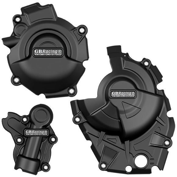 GB Racing Suzuki GSX-8S M3-M4-M5-M6 & GSX-8TT M6; V-Strom 800DE 2023-2026; GSX-8R-M4-M5-M6 Stock Secondary Engine Cover Set