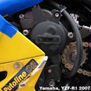 GB Racing Yamaha Fazer 1000 2006-2015; Fazer 800 2010-2015; YZF-R1 2007-2008 Stock Secondary Engine Cover - Alternator/Generator