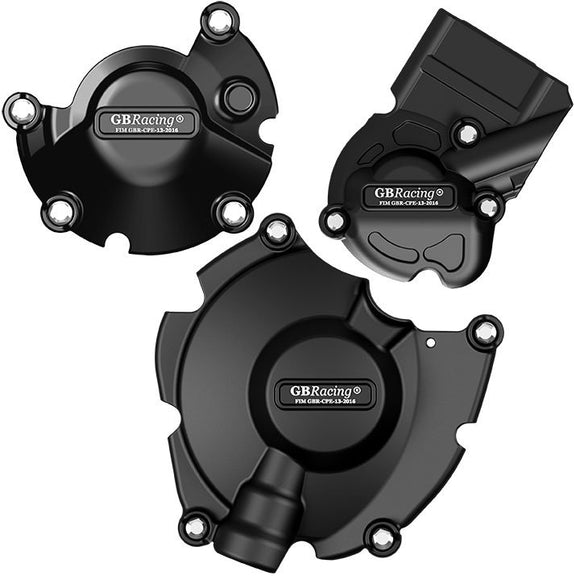 GB Racing Yamaha YZF-R1 & R1M 2015-2026 Stock Secondary Engine Cover Set - Extended version pulse cover