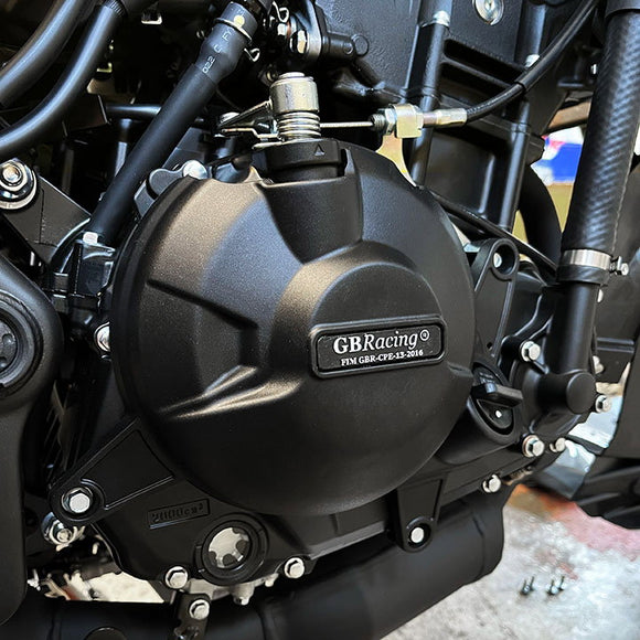 GB Racing Yamaha YZF-R3 2023-2026; MT-03 2023-2026 Stock Secondary Engine Cover - Clutch/Gearbox