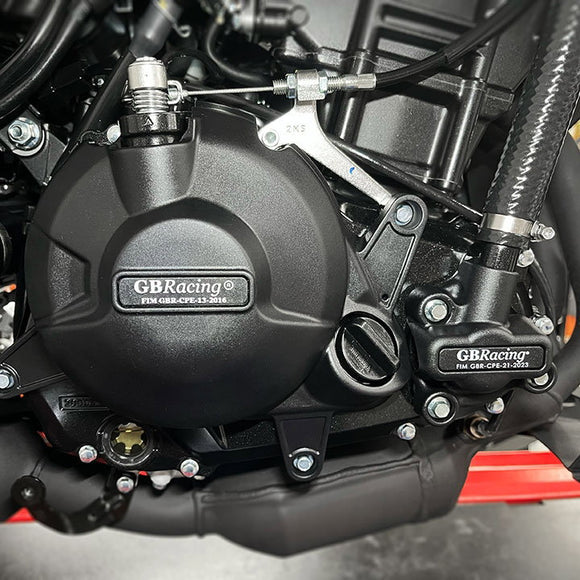 GB Racing Yamaha YZF-R3 2023-2026; MT-03 2023-2026 Stock Secondary Engine Cover Set