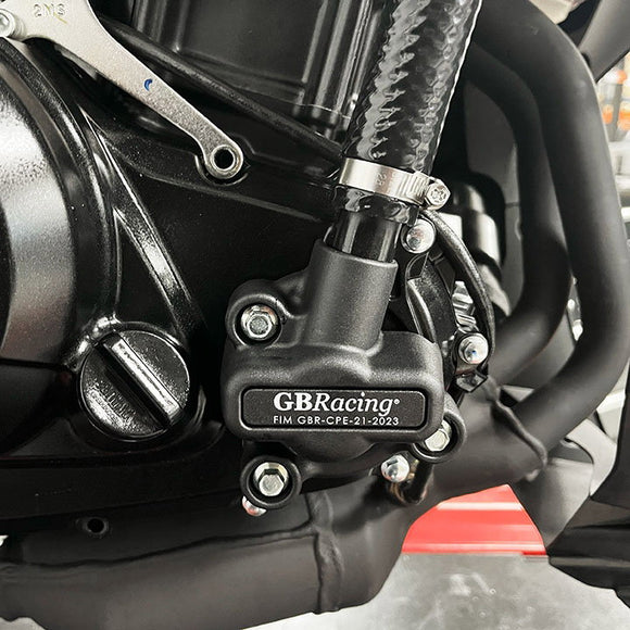 GB Racing Yamaha YZF-R3 2023-2026; MT-03 2023-2026 Stock Secondary Engine Cover - Water Pump